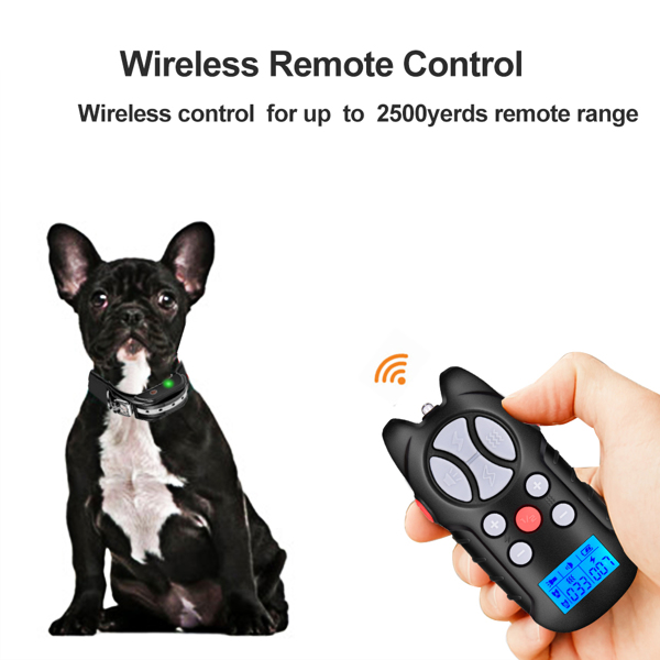 Dog Training Electric Collar with Remote Control 3 Training Modes
