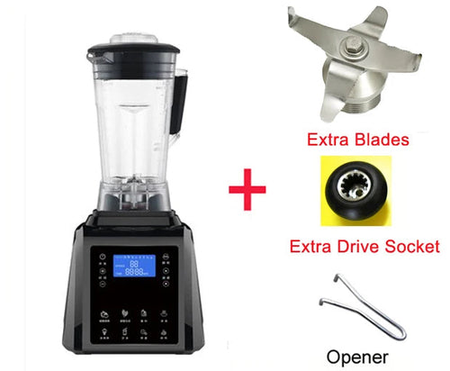 Automatic Digital Touchscreen 3HP BPA FREE 2L Professional Blender