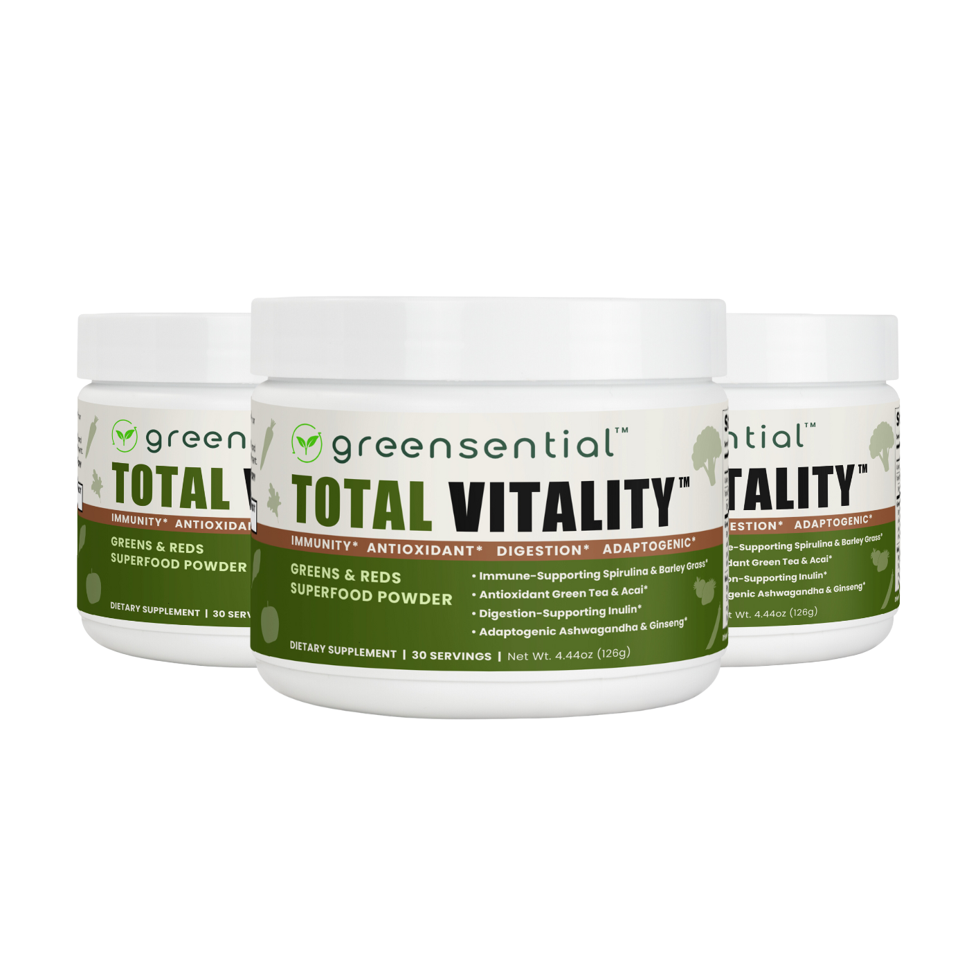 Total Vitality Greens & Reds Superfood Powder